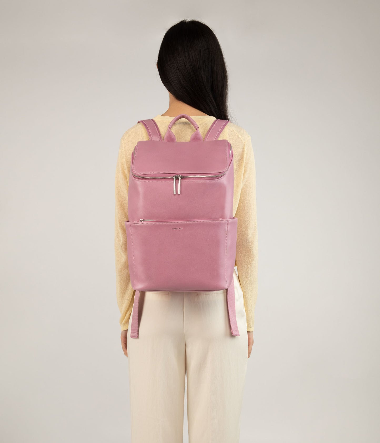 DEAN Vegan Backpack - Vintage | Color: White - variant::vanilla