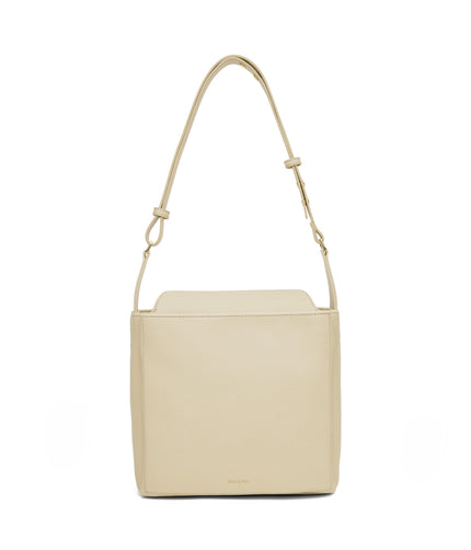 LORO Vegan Shoulder Bag - Vintage | Color: White - variant::vanilla