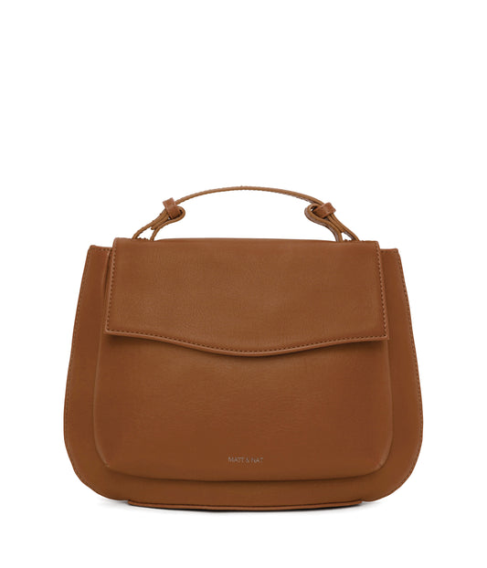 MINNIE Vegan Crossbody Bag - Vintage | Color: Brown - variant::chili