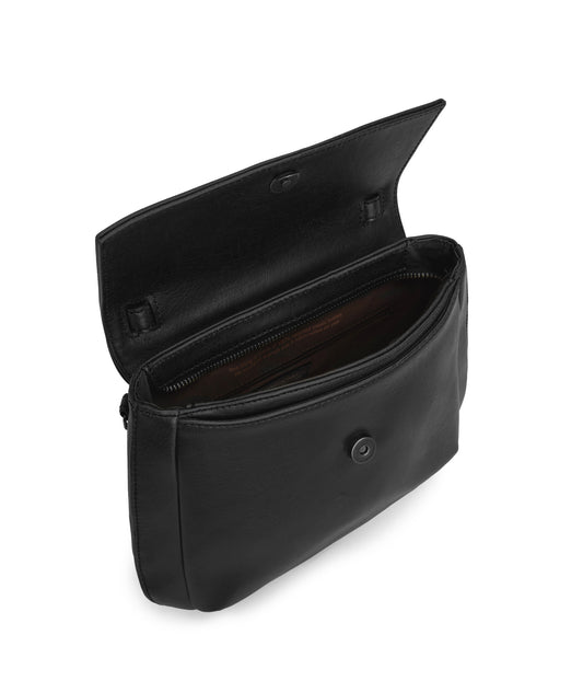 MINNIE Vegan Crossbody Bag - Vintage | Color: Black - variant::black