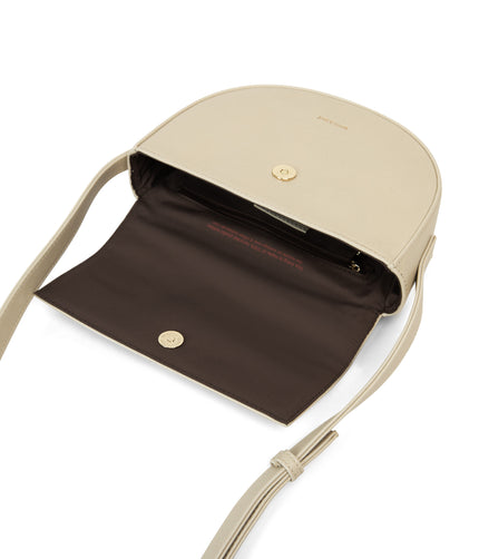 RITH Vegan Saddle Bag - Vintage | Color: White - variant::vanilla