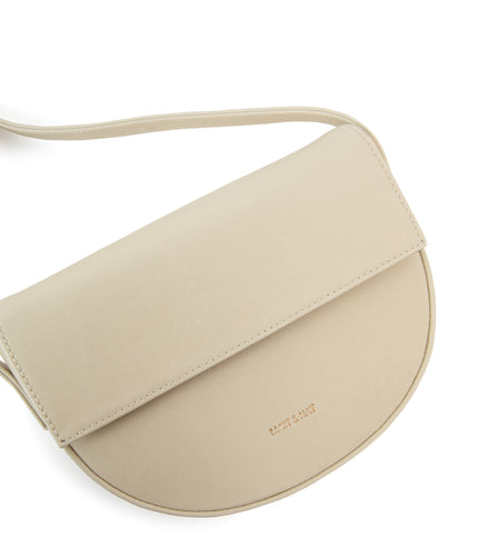 RITH Vegan Saddle Bag - Vintage | Color: White - variant::vanilla