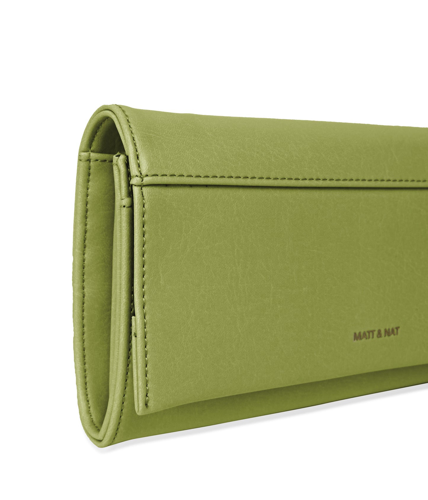 LETTE Vegan Wallet Crossbody Bag - Vintage | Color: Green - variant::frog