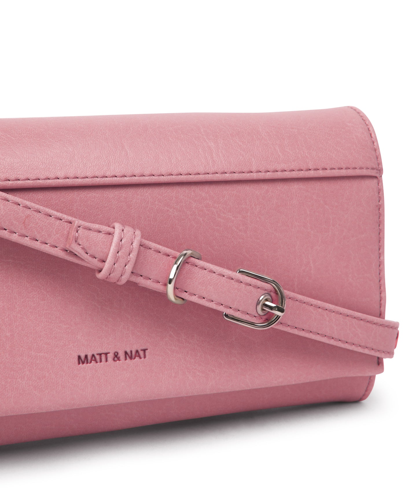 LETTE Vegan Wallet Crossbody Bag - Vintage | Color: Pink - variant::smoothie