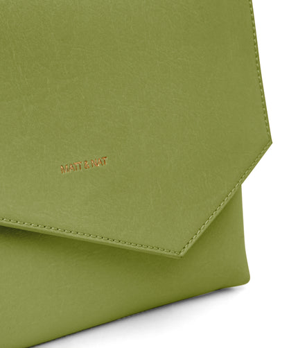 RIYA Vegan Clutch - Vintage | Color: Green - variant::frog