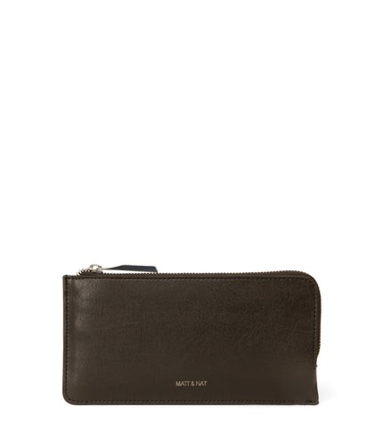 SEVA Vegan Wallet - Vintage | Color: Brown - variant::espresso