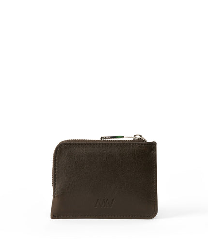 SEVASM Small Vegan Wallet - Vintage | Color: Brown - variant::espresso
