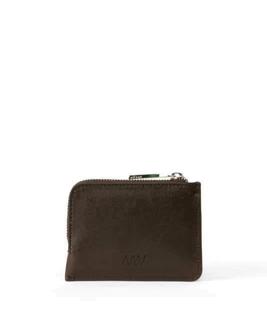 SEVASM Small Vegan Wallet - Vintage | Color: Brown - variant::espresso