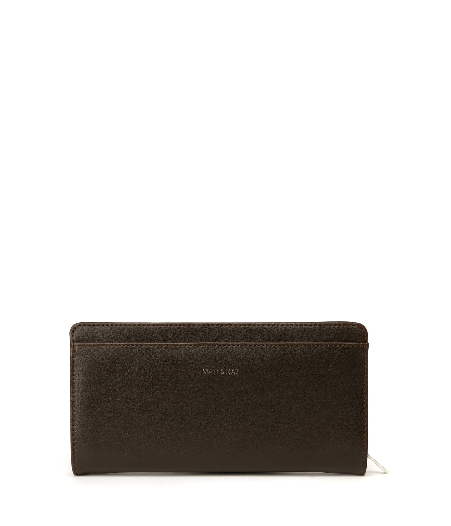 WEBBER Vegan Wallet - Vintage | Color: Brown - variant::espresso