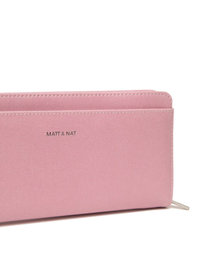 WEBBER Vegan Wallet - Vintage | Color: Pink - variant::smoothie