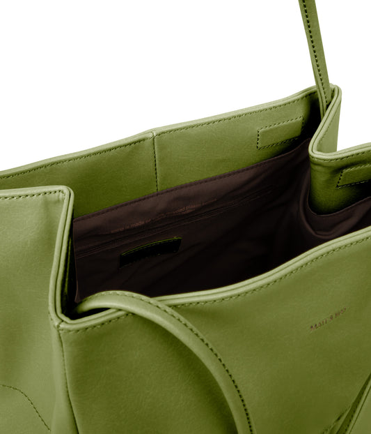 WILLASM Small Vegan Tote Bag - Vintage | Color: Green - variant::frog