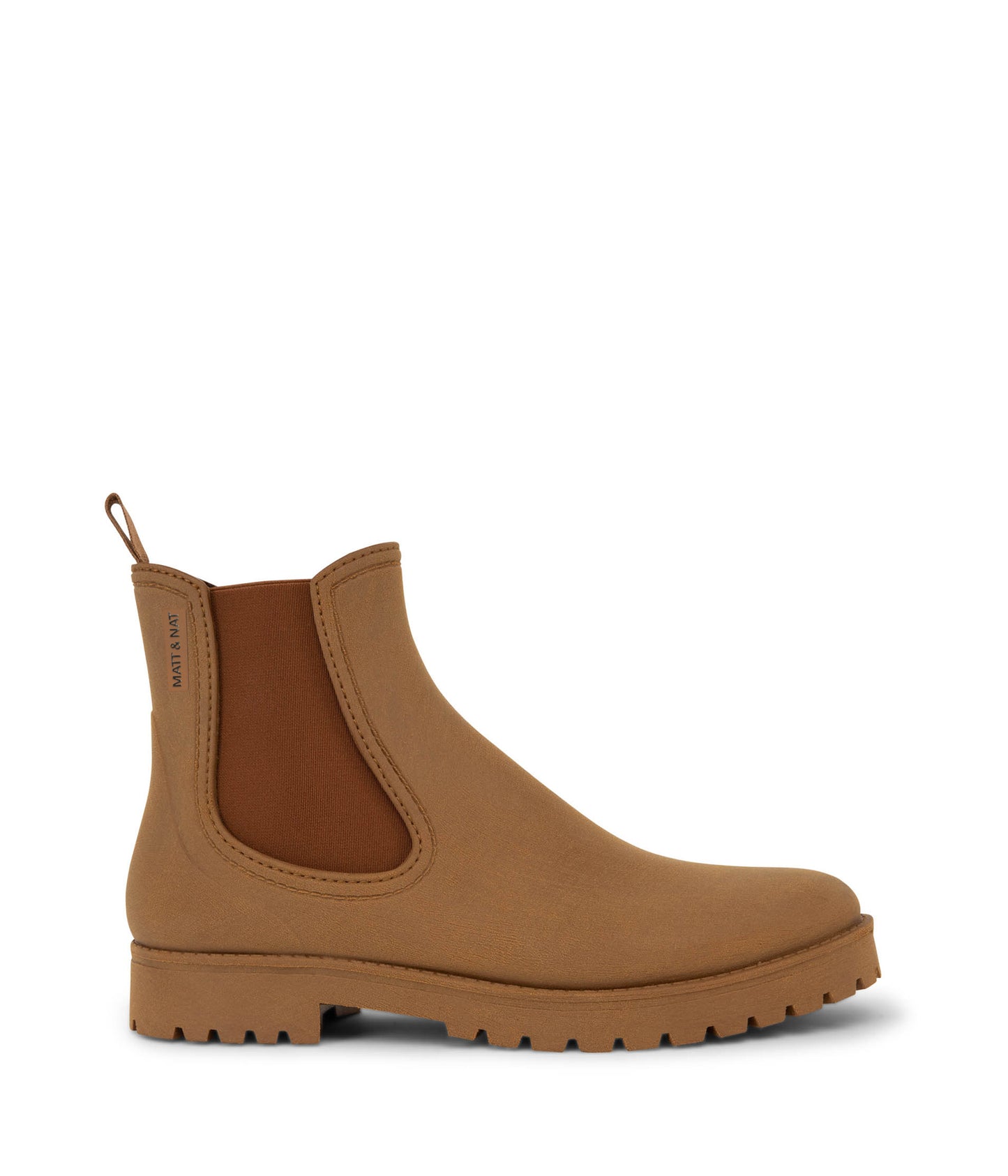 LANEY Women's Vegan Rain Boots | Color: Brown - variant::cognac