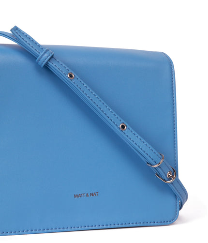 DOVER SM Vegan Crossbody Bag - Sol | Color: Blue - variant::resort
