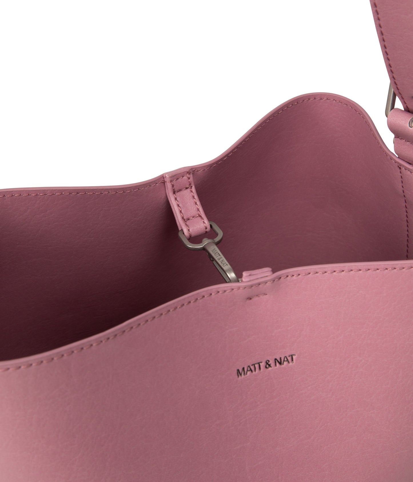 AZUR Vegan Bucket Bag - Vintage | Color: Pink - variant::smoothie