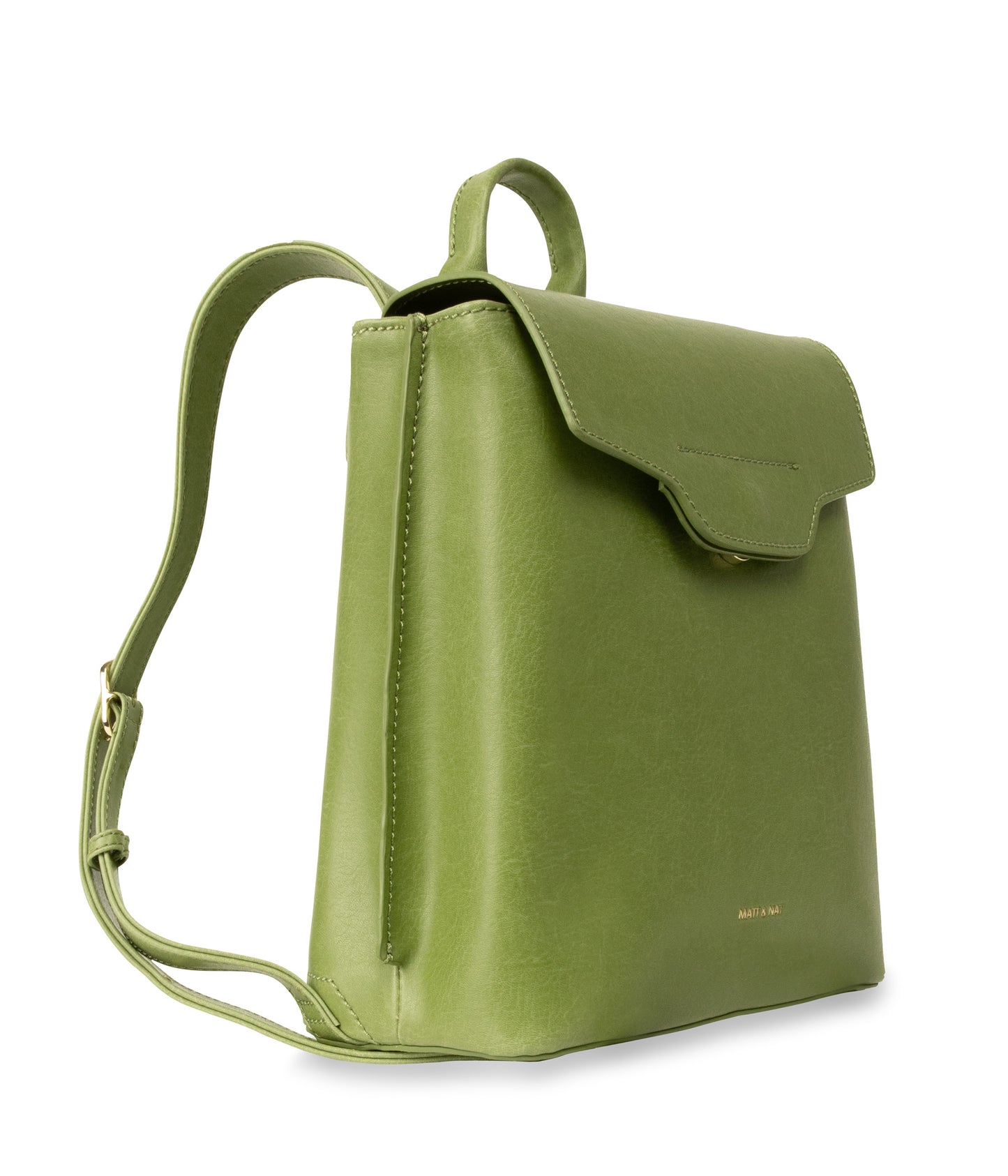 CHELLE Small Vegan Backpack - Vintage | Color: Green - variant::frog