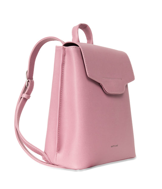 CHELLE Small Vegan Backpack - Vintage | Color: Pink - variant::smoothie