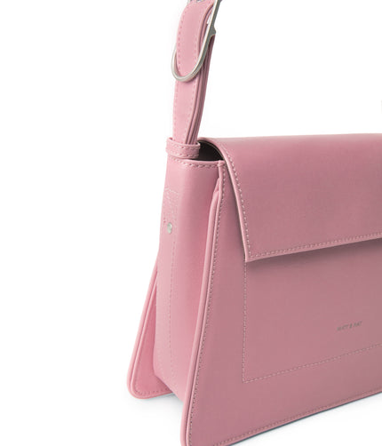 LEIA Vegan Shoulder Bag - Vintage | Color: Pink - variant::smoothie