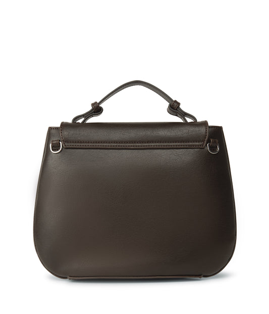MINNIE Vegan Crossbody Bag - Vintage | Color: Brown - variant::espresso
