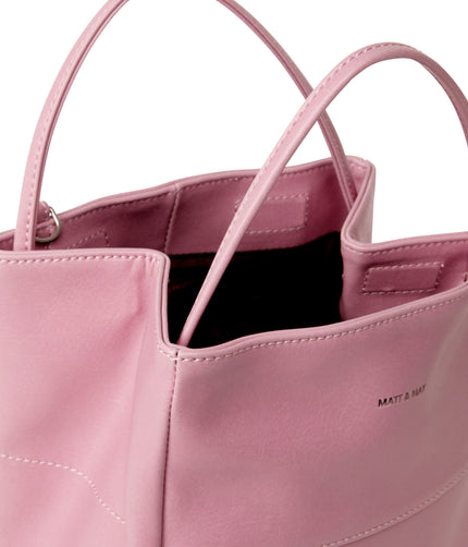 WILLASM Small Vegan Tote Bag - Vintage | Color: Pink - variant::smoothie