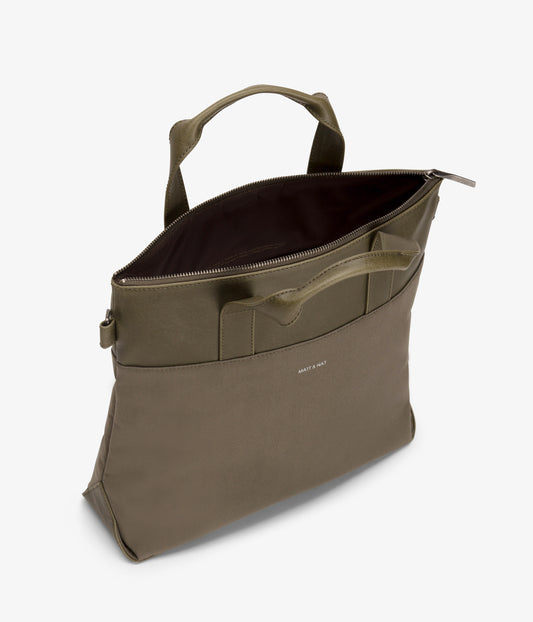 MAPLE Canvas Tote Bag - Canvas | Color: Green - variant::olive