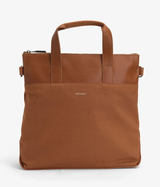 MAPLE Canvas Tote Bag - Canvas | Color: Brown - variant::chili