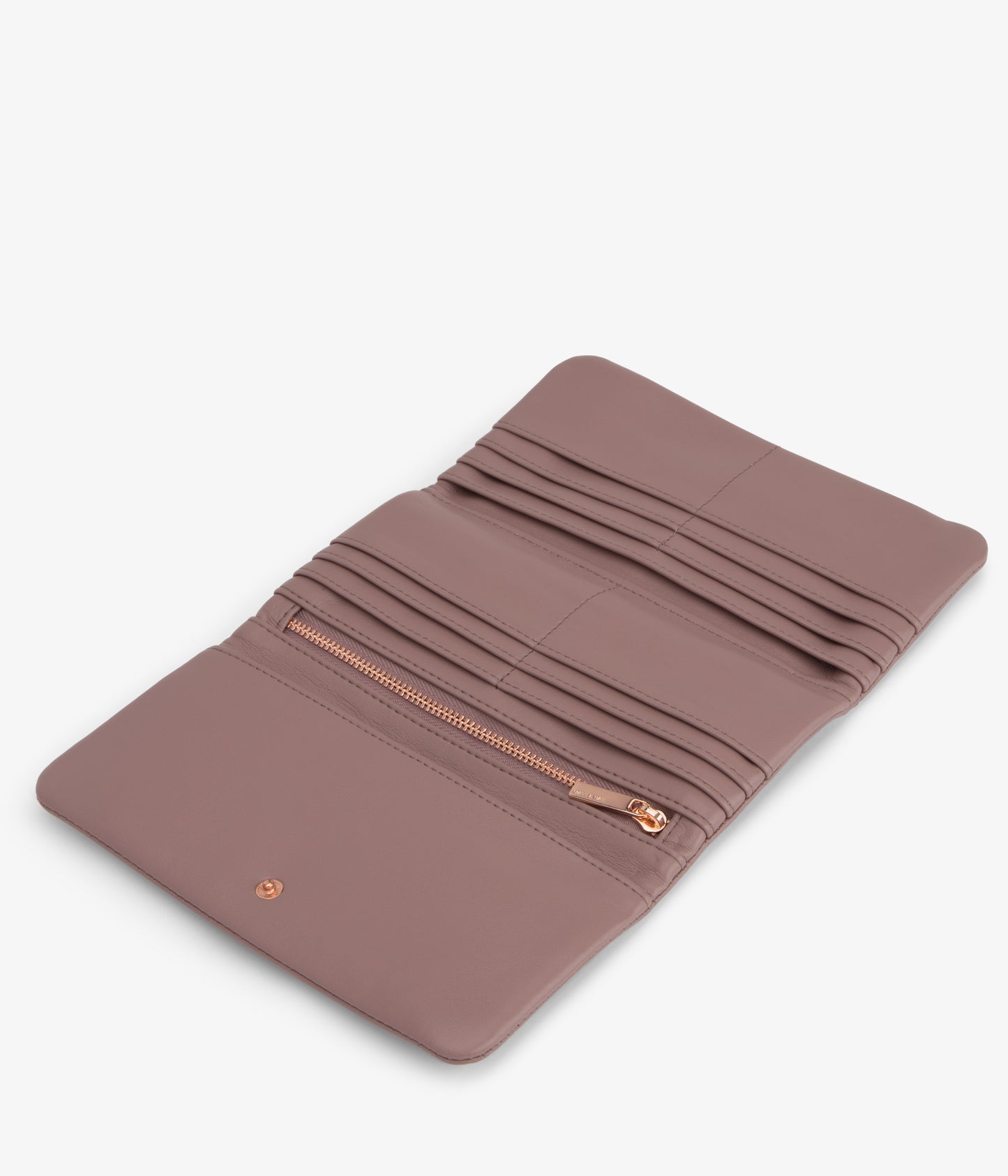 VERSO Vegan Wallet - Loom | Color: Purple - variant::mahogany