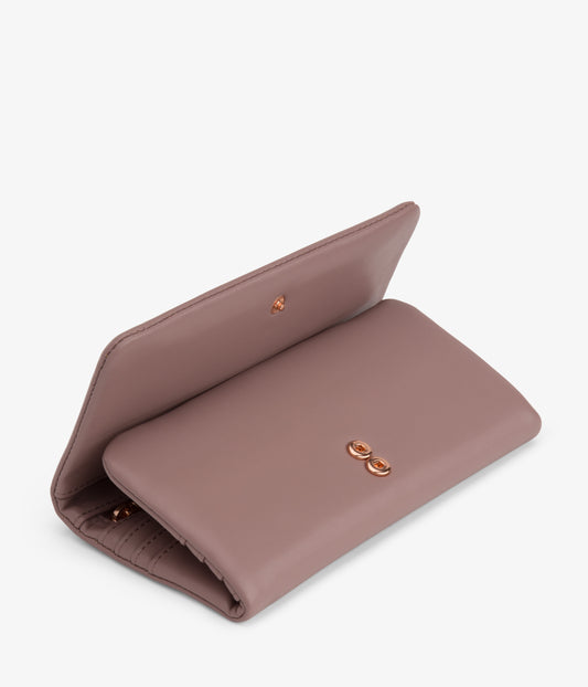 VERSO Vegan Wallet - Loom | Color: Purple - variant::mahogany