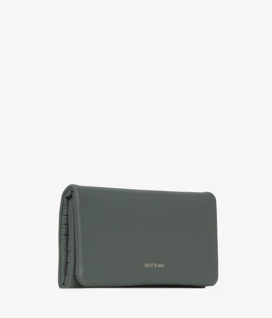 VERSO Vegan Wallet - Loom | Color: Green - variant::thyme