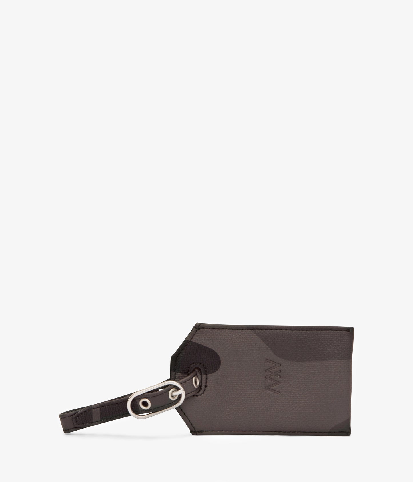 TROTTER Vegan Luggage Tag - Vintage | Color: CAMBLK- variant::CAMBLK