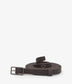 MARION Women's Vegan Skinny Belt | Color: Grey - variant::charcoal