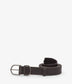 PARO Women's Vegan D-Ring Belt | Color: Charcoal - variant::Charcoal