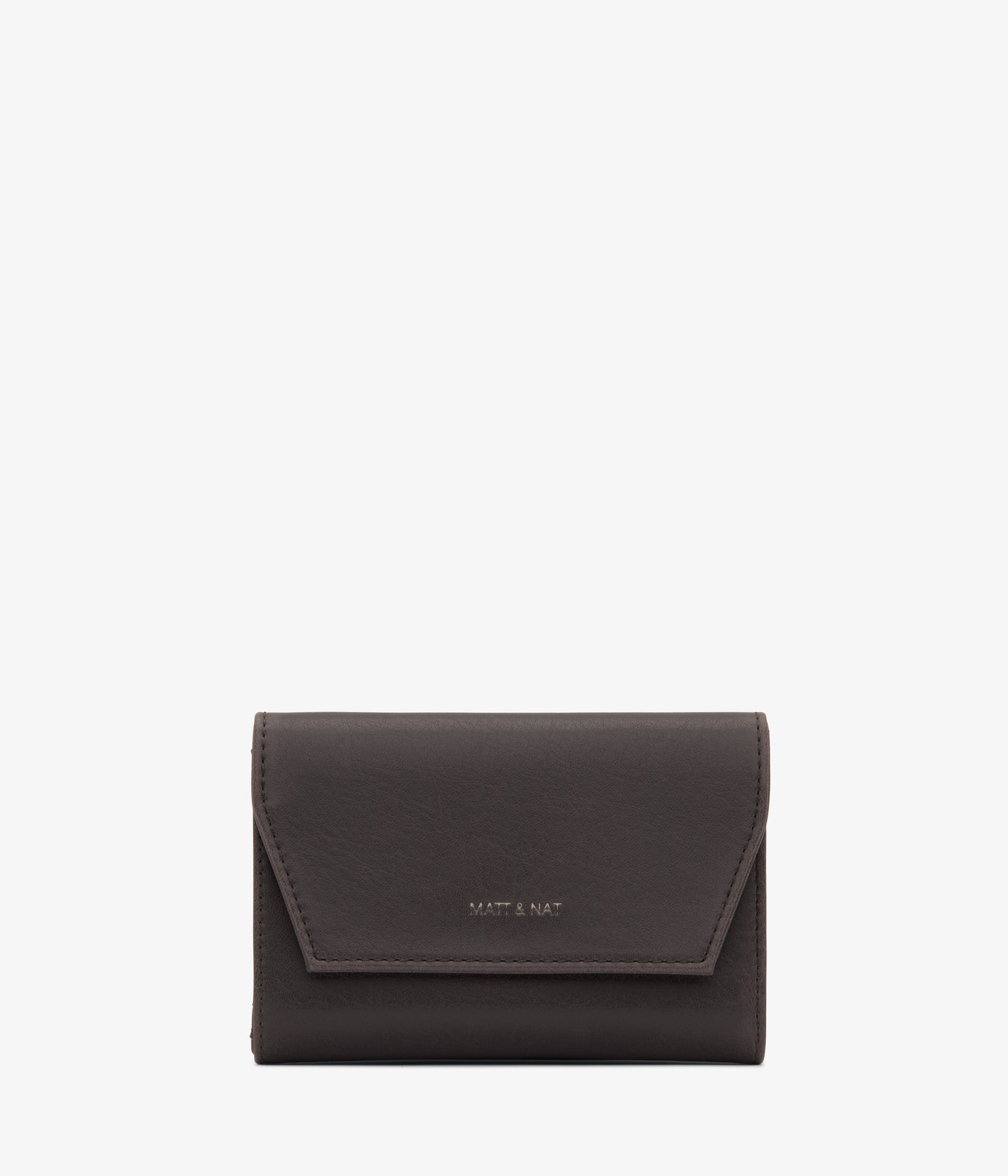 VERASM Small Vegan Wallet - Vintage | Color: Charcoal- variant::Charcoal