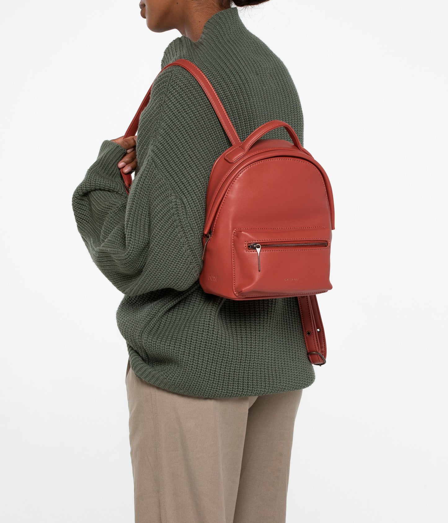  Mini Backpack - Loom | Color: Red- variant::Desert