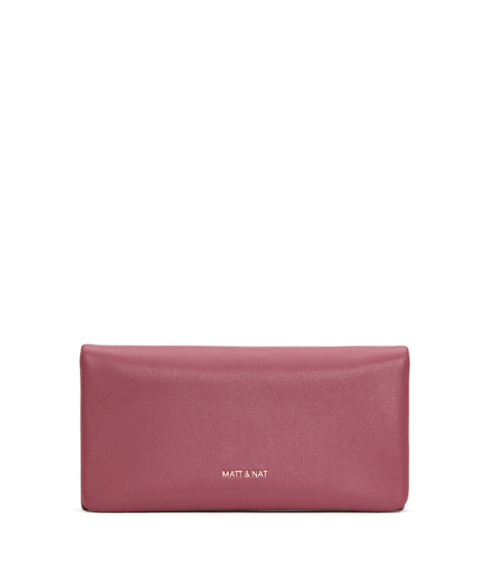 VERSO Vegan Wallet - Loom | Color: Pink - variant::rosewood