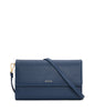 DREW Vegan Crossbody Bag - Vintage | Color: blue - variant::cosmo