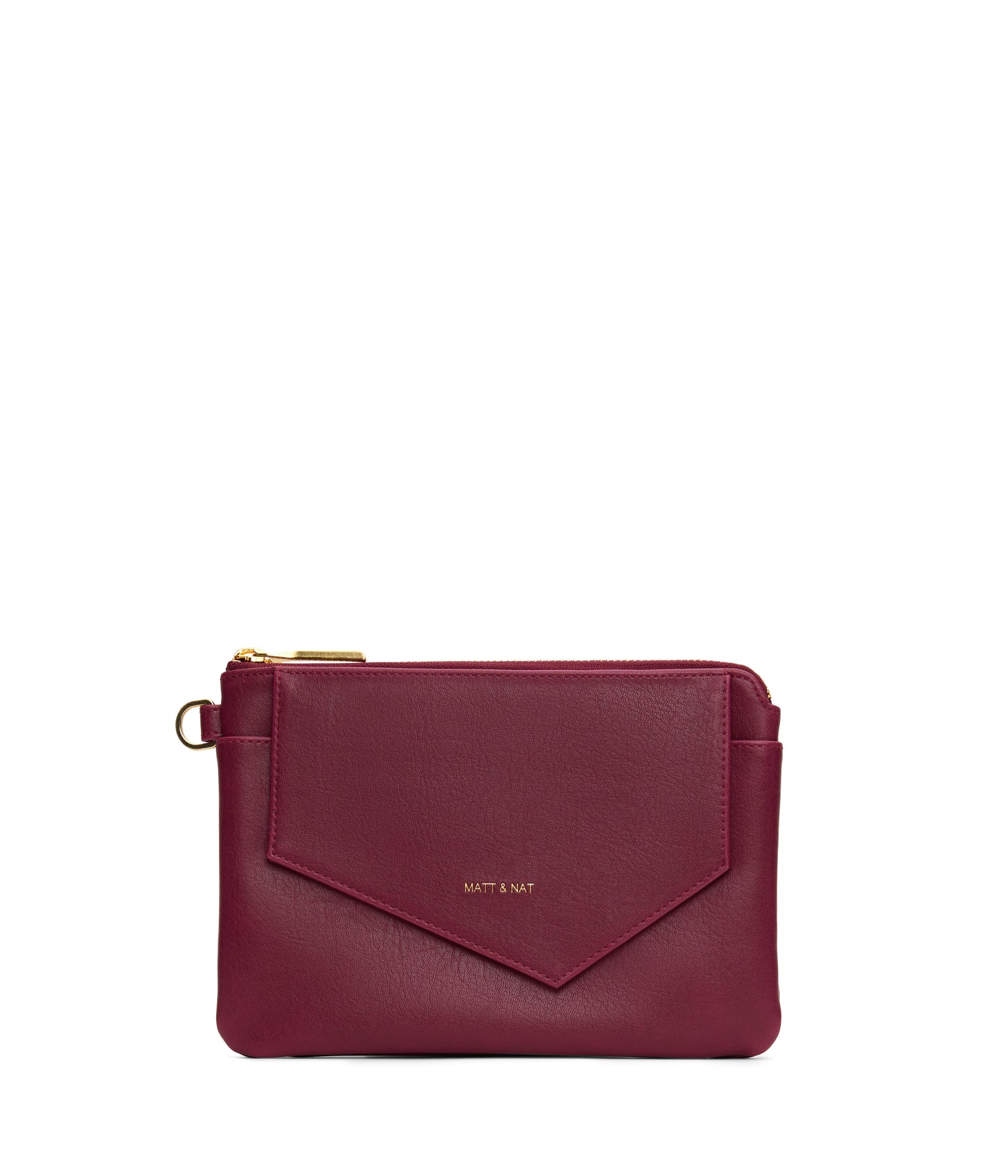 NIA Vegan Wristlet Wallet - Vintage | Color: Purple - variant::garnet