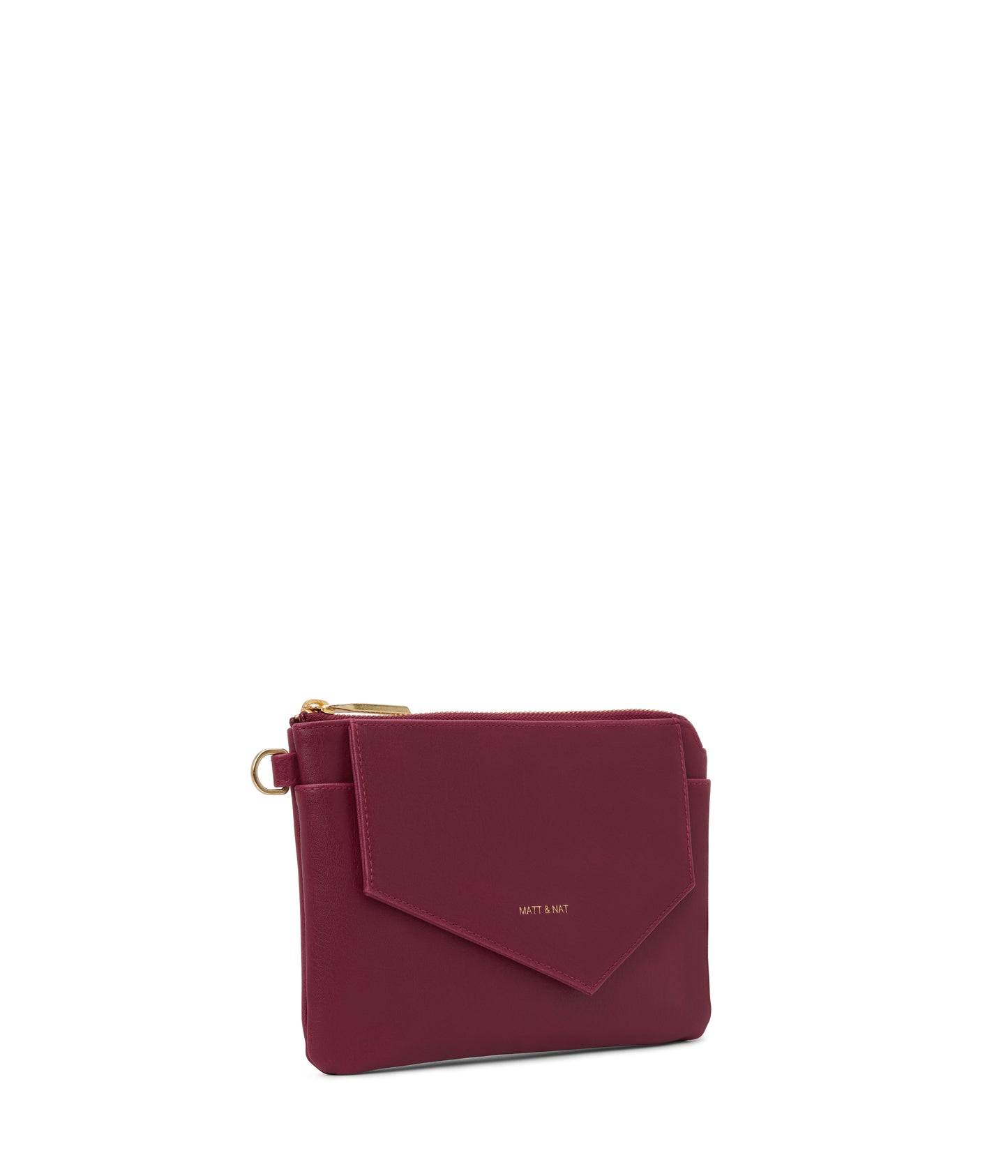 NIA Vegan Wristlet Wallet - Vintage | Color: Purple - variant::garnet