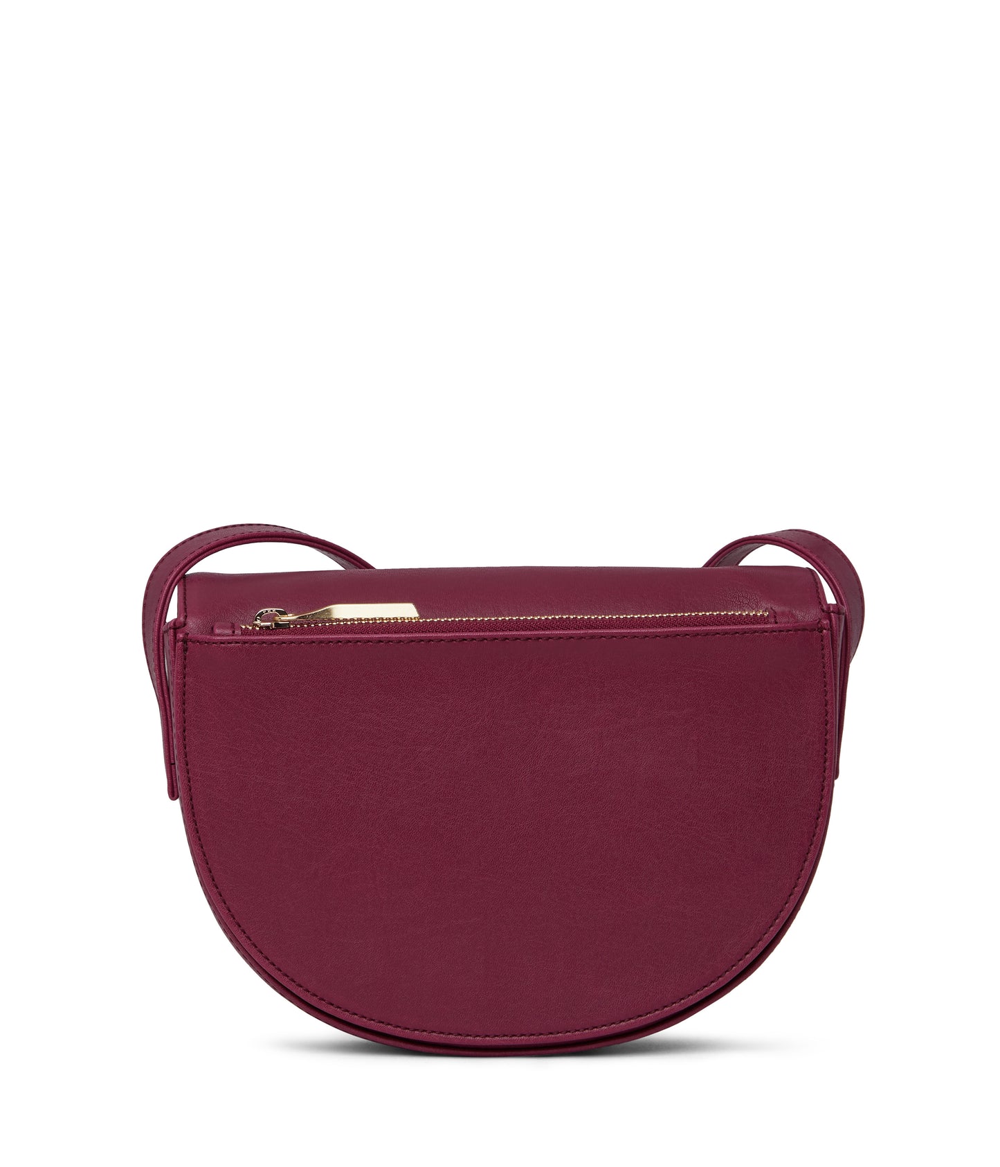 RITH Vegan Saddle Bag - Vintage | Color: Purple - variant::garnet