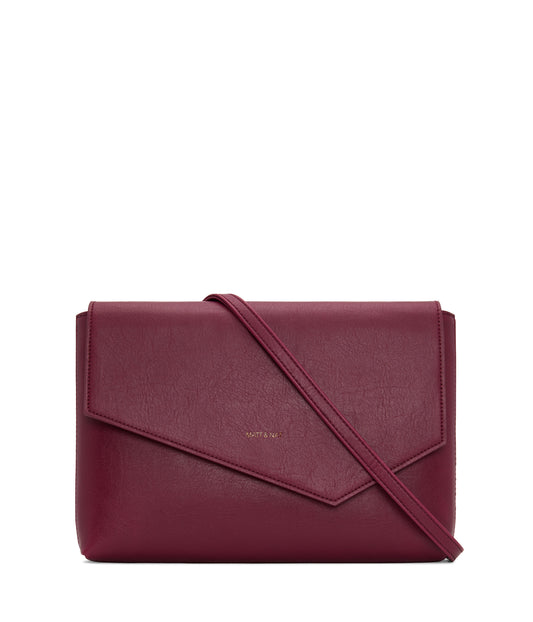 RIYA Vegan Clutch - Vintage | Color: Purple - variant::garnet