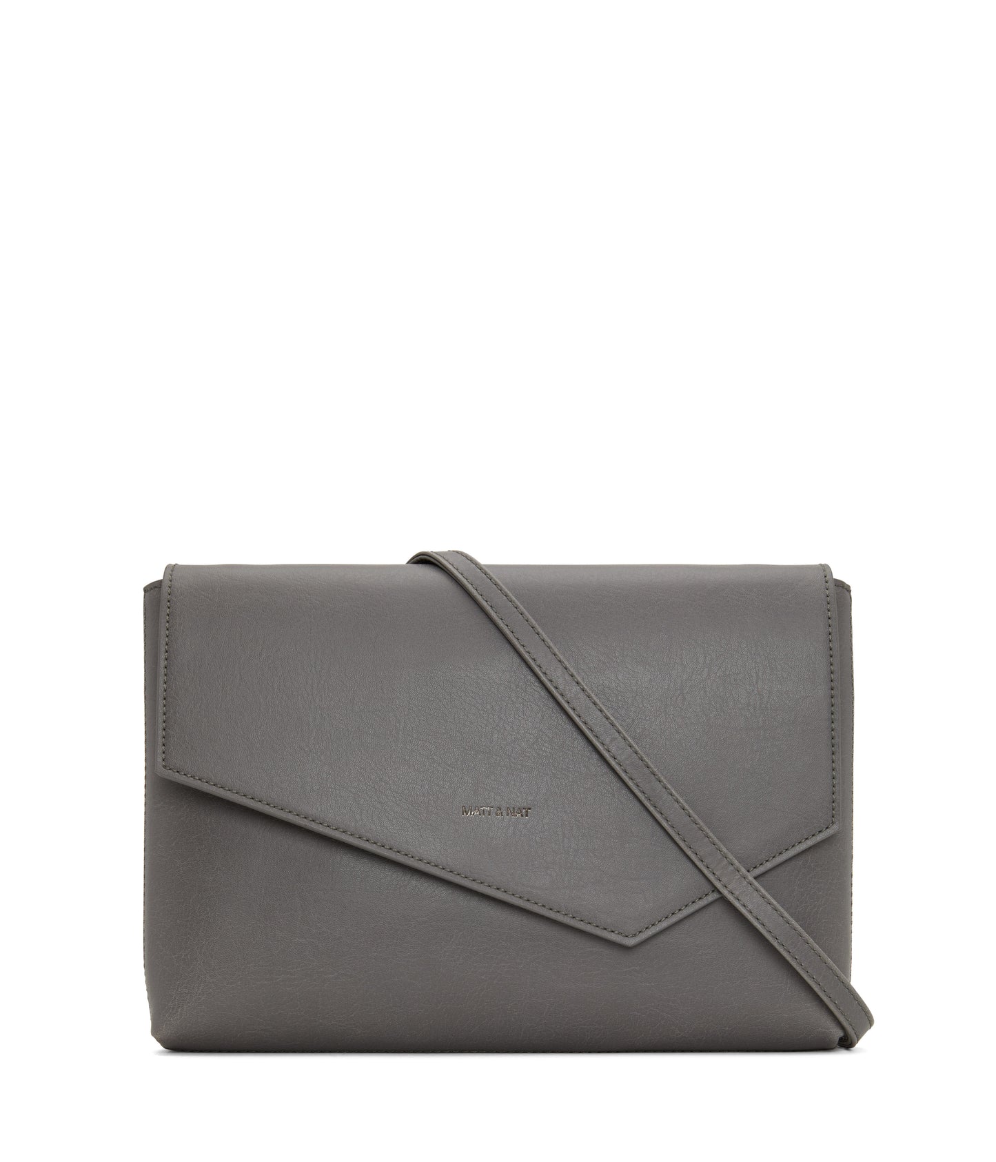 RIYA Vegan Clutch - Vintage | Color: Grey - variant::shadow