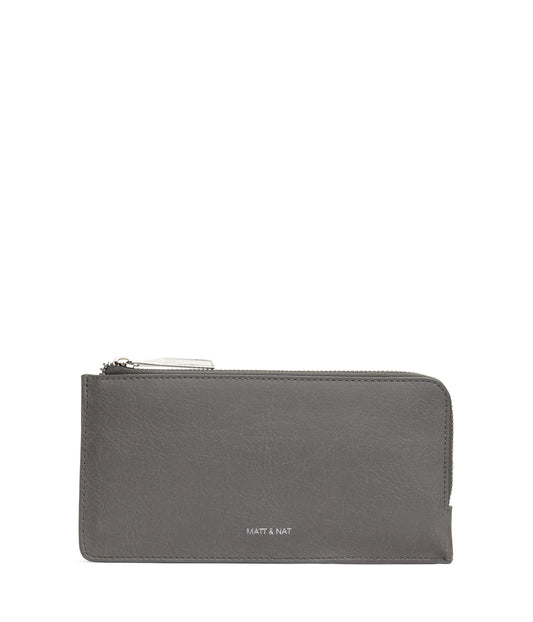 SEVA Vegan Wallet - Vintage | Color: Grey - variant::shadow