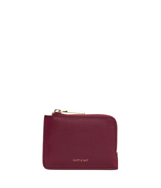 SEVASM Small Vegan Wallet - Vintage | Color: Purple - variant::garnet