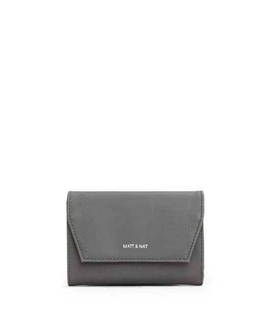 VERASM Small Vegan Wallet - Vintage | Color: Grey - variant::shadow