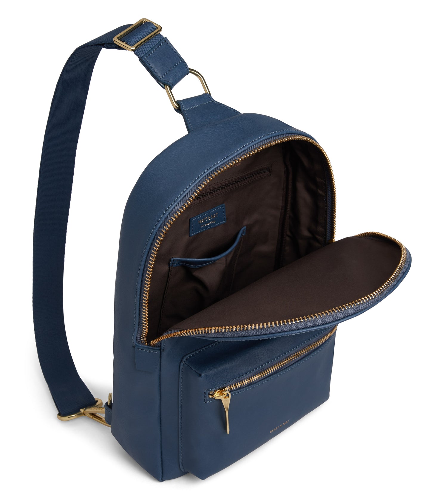 VOAS Vegan Sling Bag - Vintage | Color: Blue - variant::cosmo