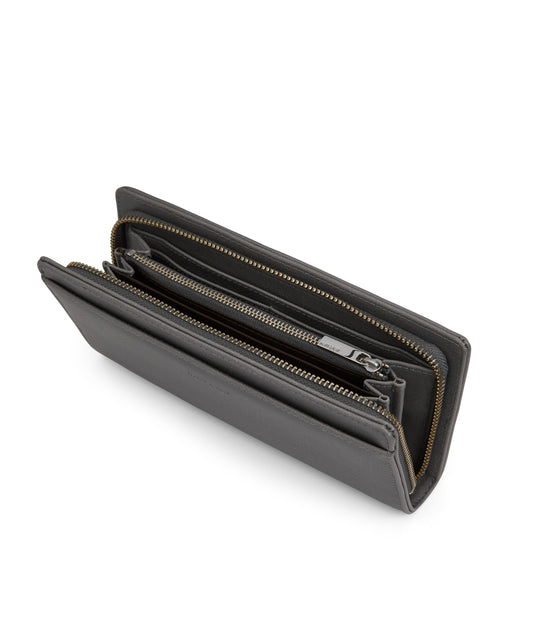 WEBBER Vegan Wallet - Vintage | Color: Shadow- variant::Shadow