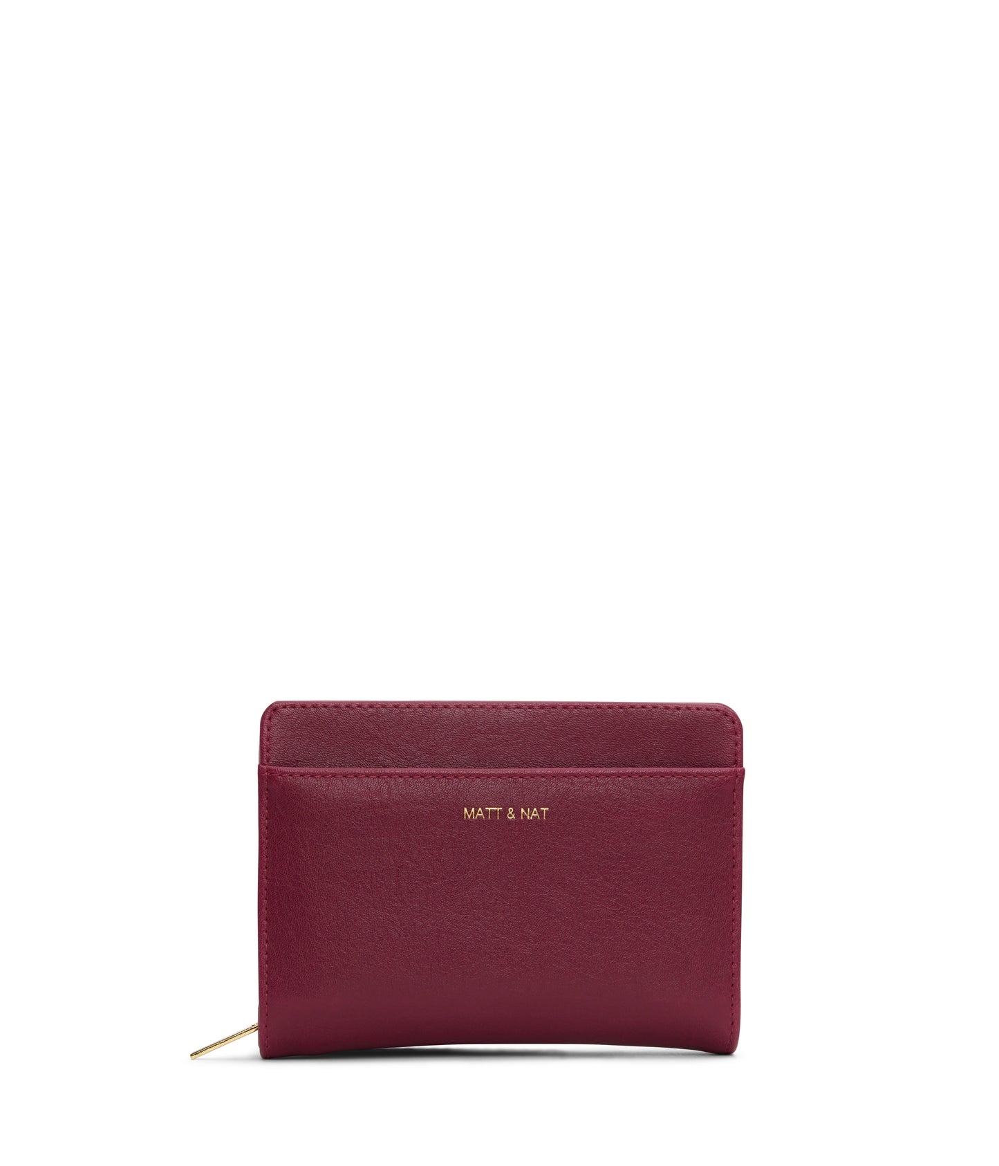 WEBBERSM Small Vegan Wallet - Vintage | Color: Purple - variant::garnet