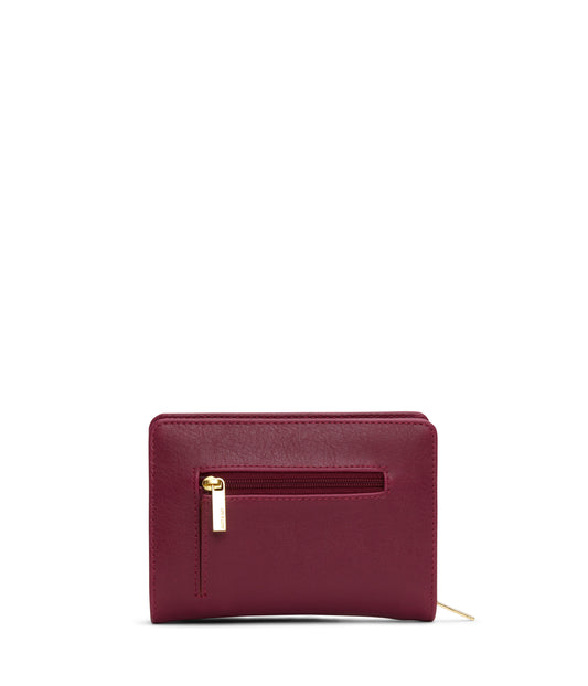 WEBBERSM Small Vegan Wallet - Vintage | Color: Purple - variant::garnet