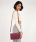 DREW LG Vegan Crossbody Bag - Arbor | Color: Red - variant::beetroot