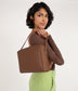 HAVANA Vegan Shoulder Bag - Arbor | Color: Grey - variant::mushroom