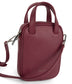 LEAP Vegan Crossbody Bag - Arbor | Color: Red - variant::beetroot